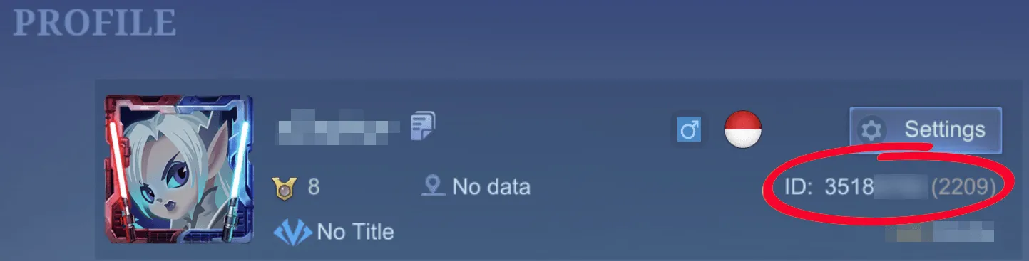 Instruction Mobile Legends ID